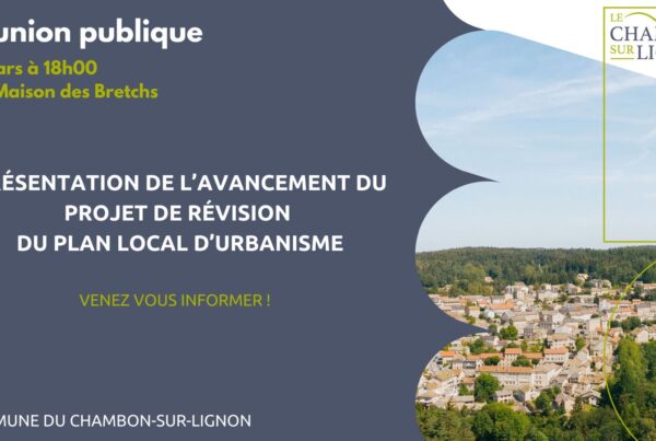 Reunion publique plu
