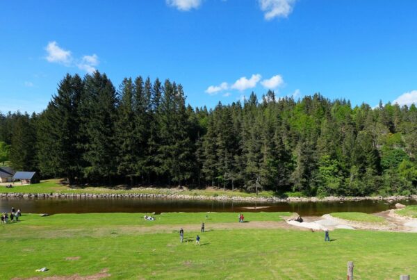 La plage du Chambon sur Lignon