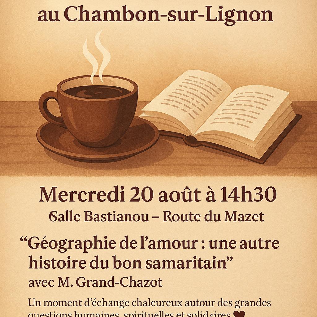 ☕📖 CAFÉ-RENCONTRE