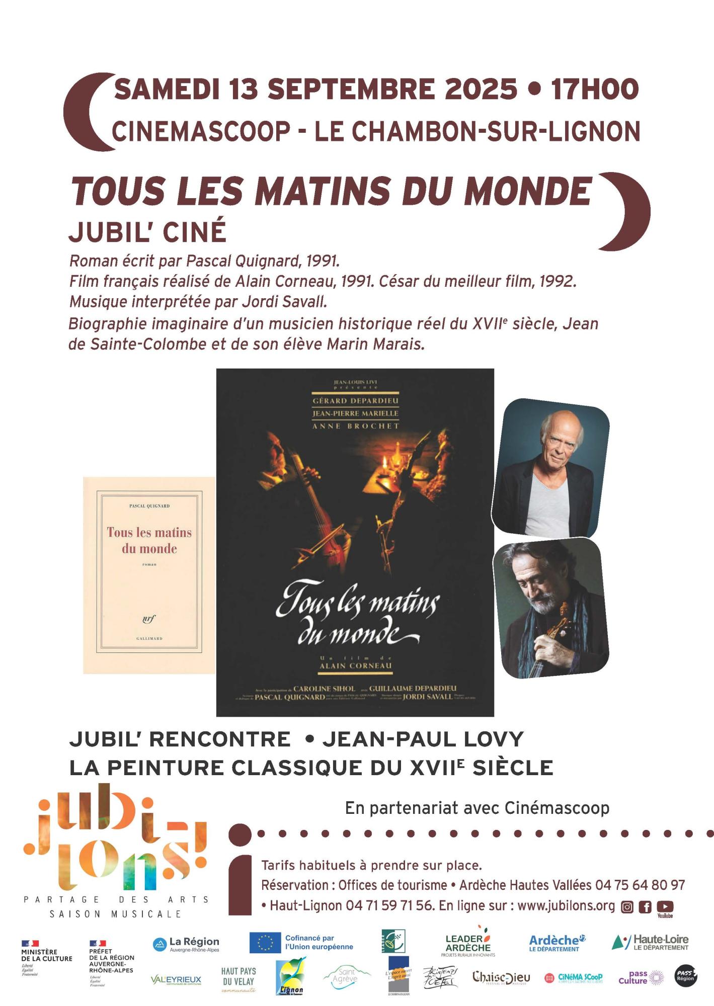 TOUS LES MATINS DU MONDE