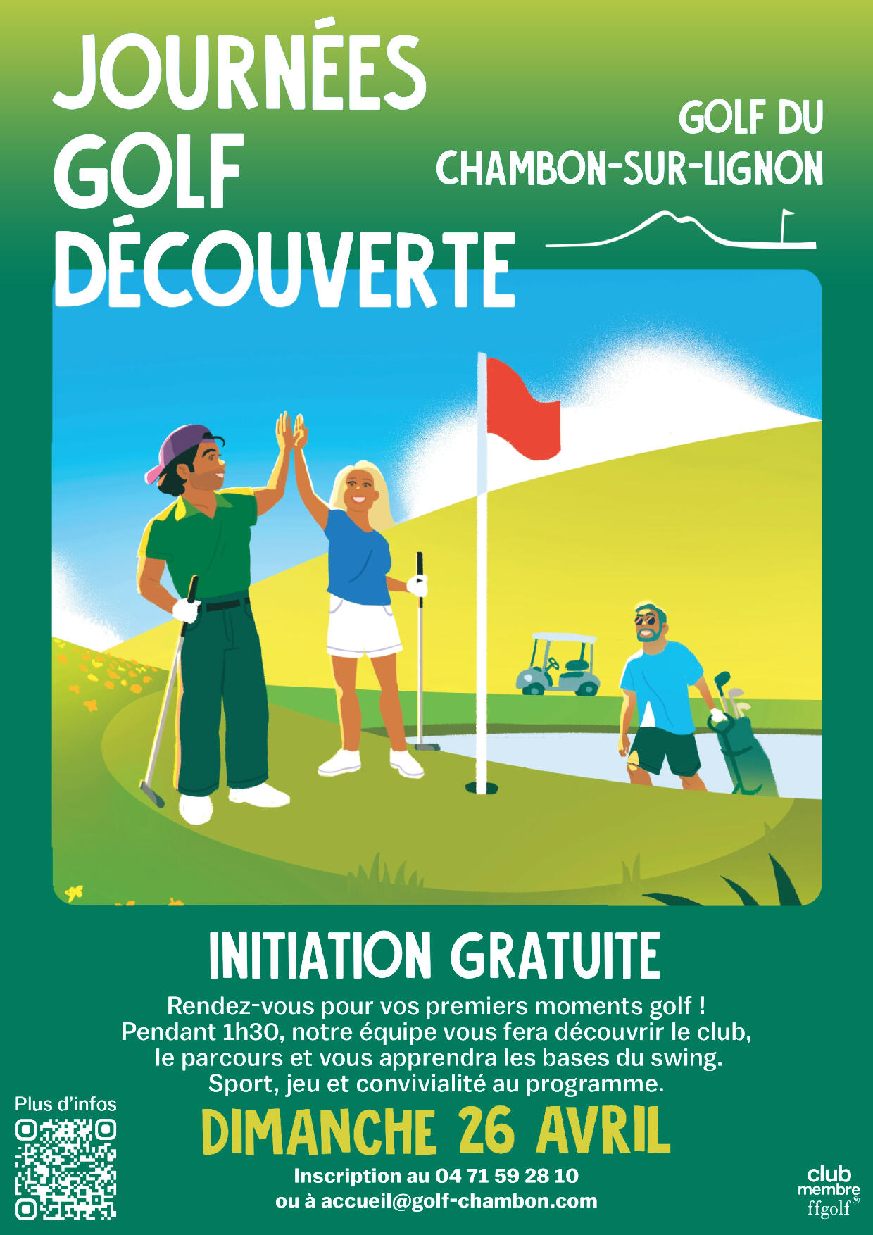 ⛳ JOURNÉES GOLF DÉCOUVERTE