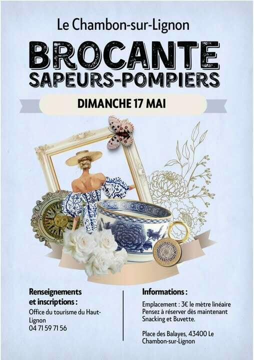 🧺✨ Brocante des Sapeurs-Pompiers au Chambon-sur-Lignon ✨🧺